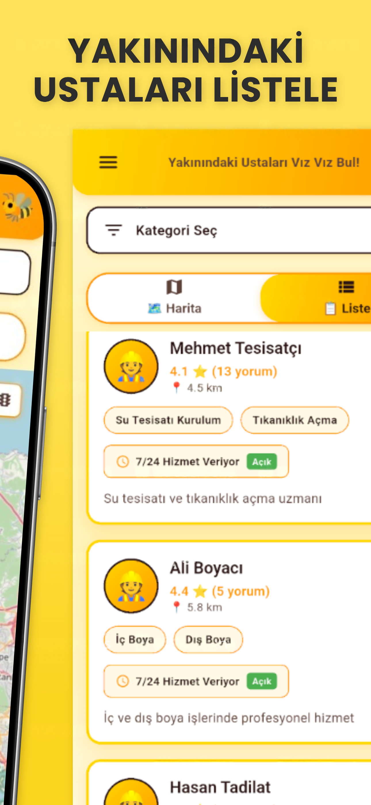 UstaViz Harita Görünümü